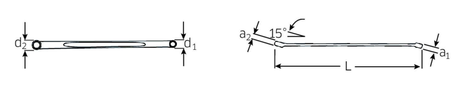 STAHLWILLE 220aSP Doppelringschlüssel 9/16"x5/8" - 41161820