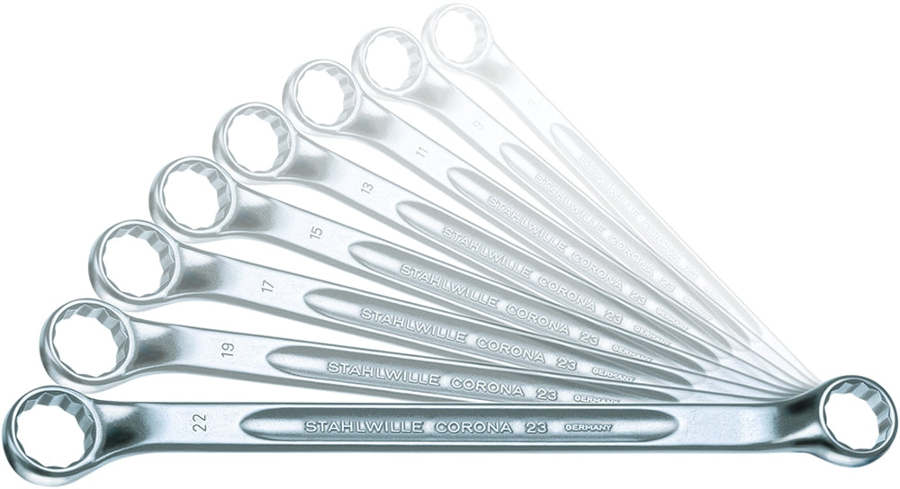 STAHLWILLE 23/8 Doppelringschlüssel Satz Corona - 96410704