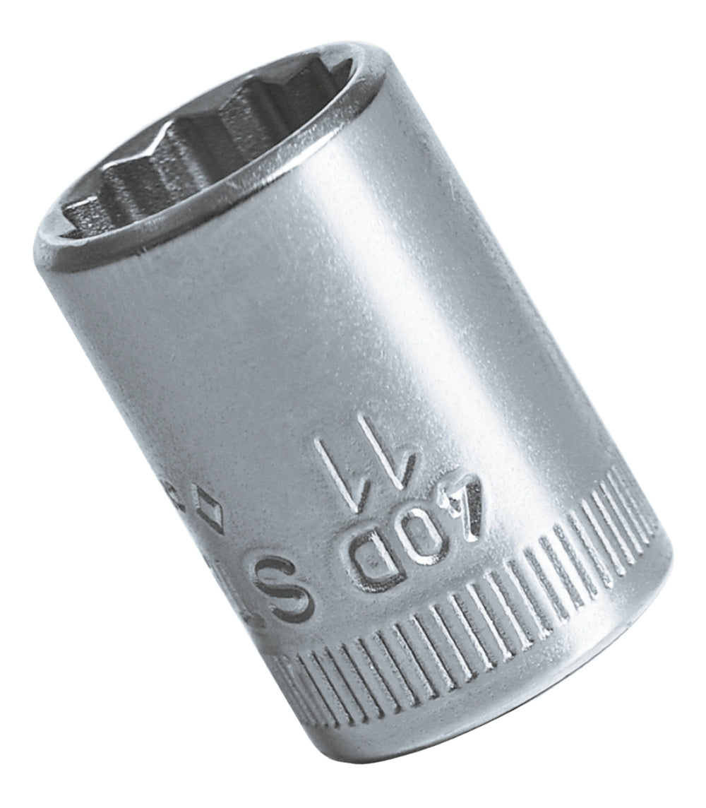 STAHLWILLE 40D 11mm Steckschlüsseleinsatz Nuss 6,3mm (1/4") Antrieb - 01030011