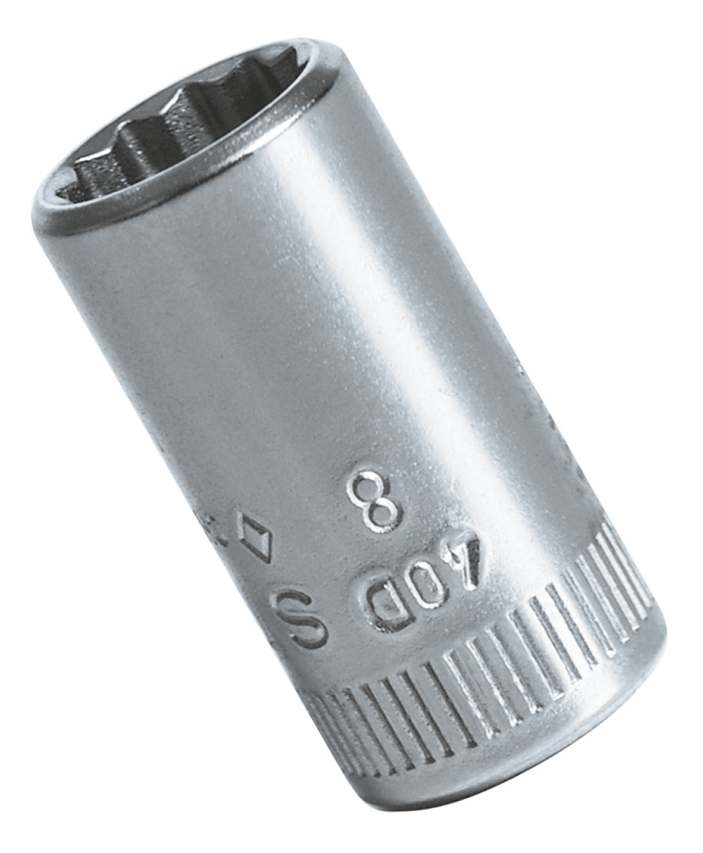 STAHLWILLE 40D 9mm Steckschlüsseleinsatz Nuss 6,3mm (1/4") Antrieb - 01030009