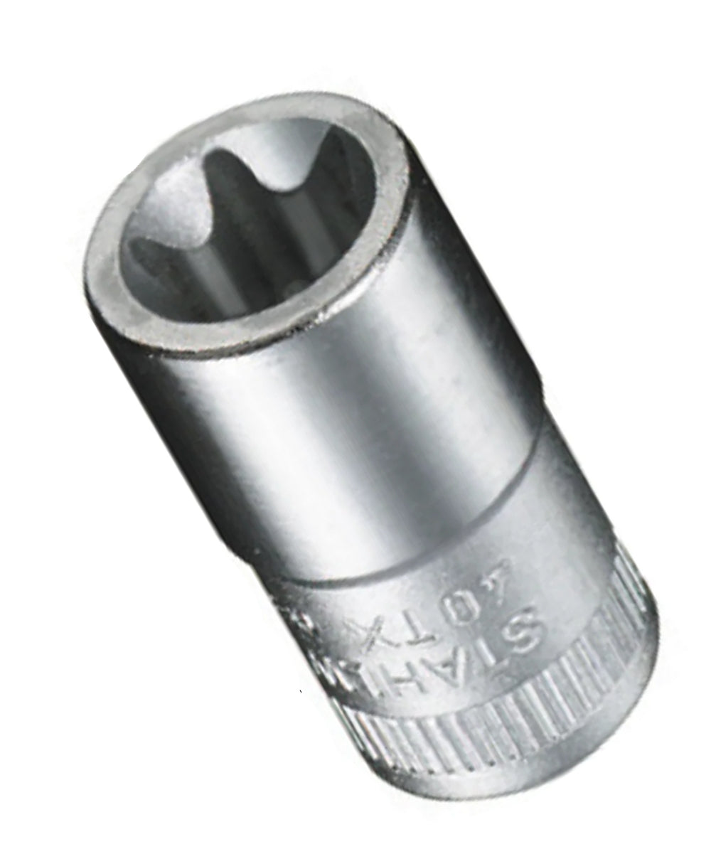 STAHLWILLE 40TX E6 TORX E-Profil Steckschlüsseleinsatz Nuss Antrieb 6,3mm (1/4") - 01270006