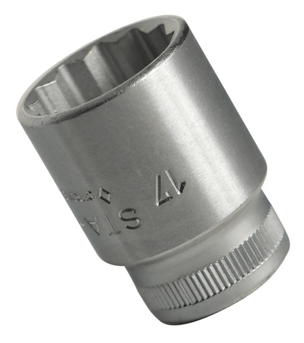STAHLWILLE 45 Steckschlüsseleinsatz Schlüsselweite 17mm Antrieb 10mm (3/8") - 02010017