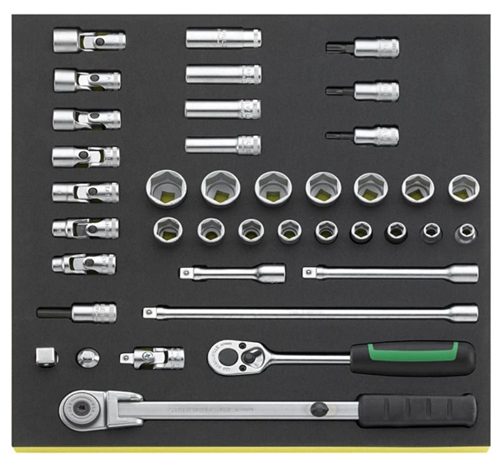 STAHLWILLE TCS 456/31/8 Werkzeugsortiment Einlage 39 teilig Antrieb 10mm (3/8") - 96830602