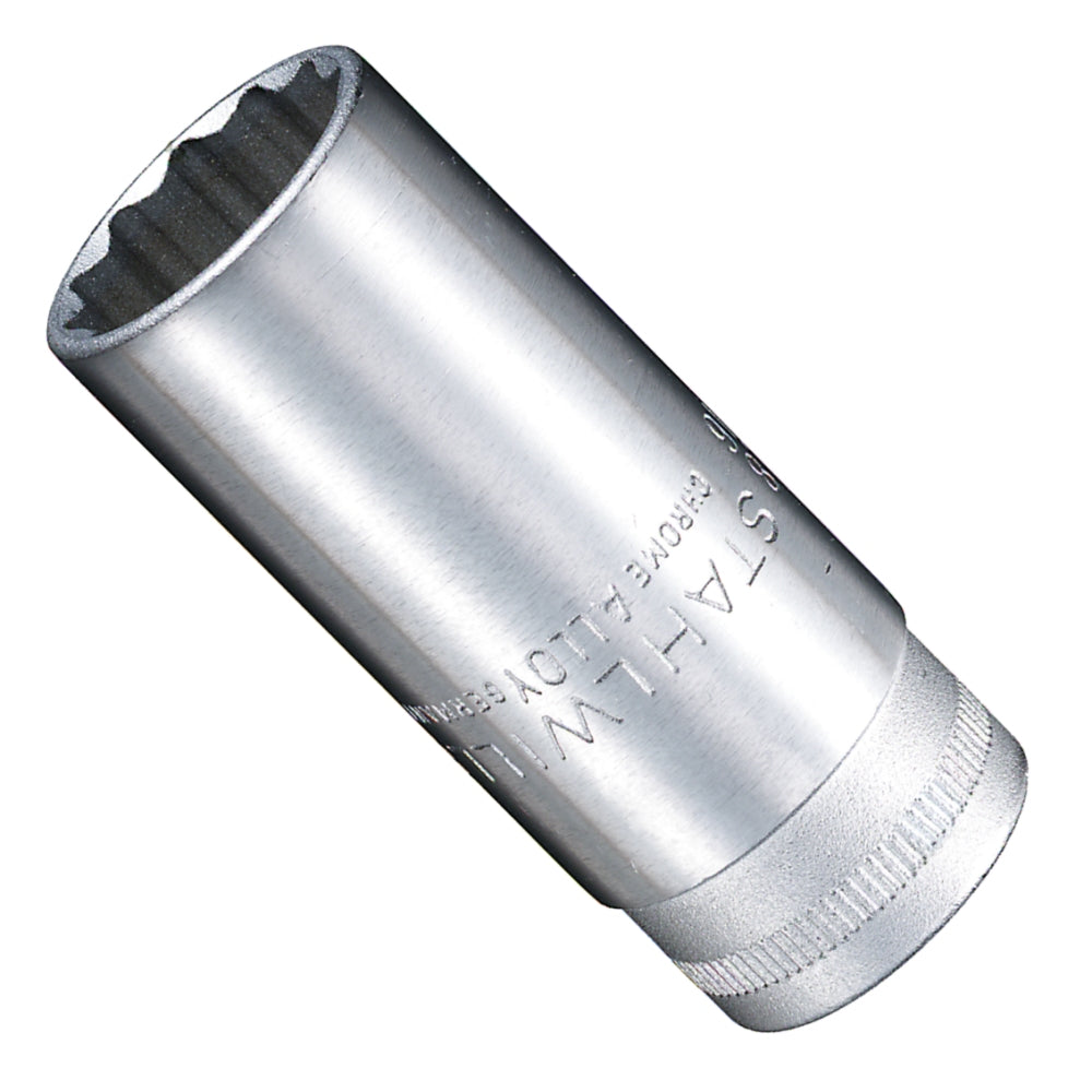 STAHLWILLE 46 Steckschlüsseleinsatz lang Schlüsselweite 21mm Antrieb 10mm (3/8") - 02020021