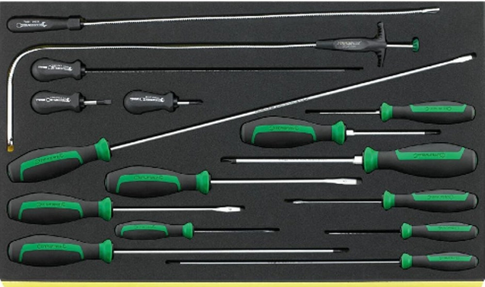 STAHLWILLE TCS 4621/4734/16 Schraubendreher Satz 16 teilig - 96832098