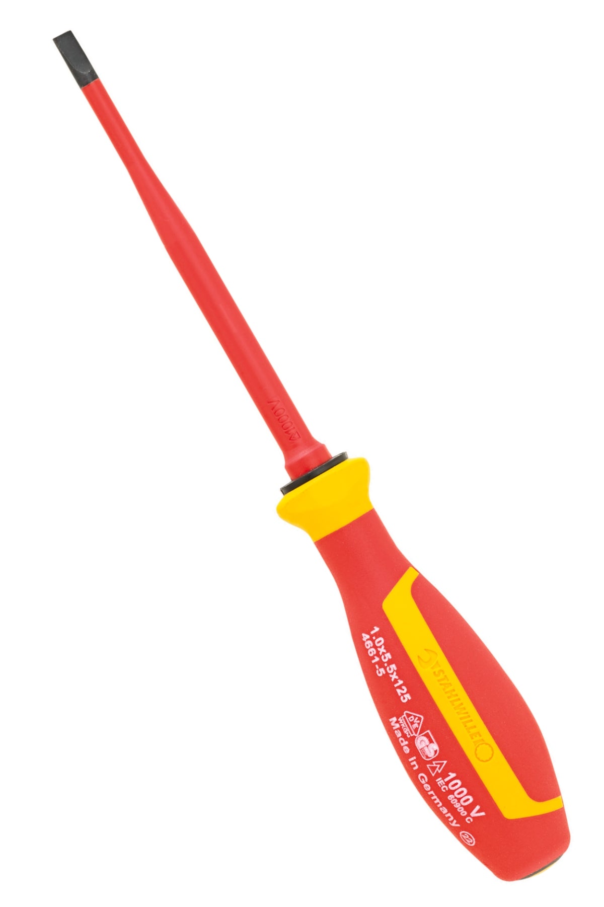 STAHLWILLE 4661 5 Schlitz VDE Schraubendreher - 46613055