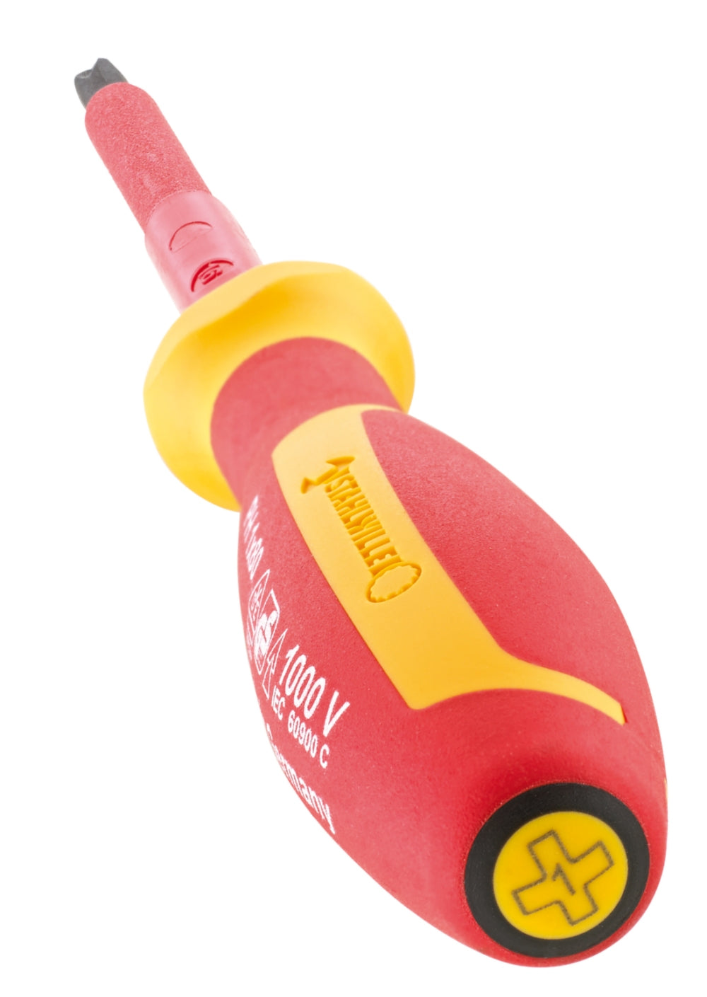 STAHLWILLE 4665 VDE-Kreuzschlitzschraubendreher DRALL+ PH2 - 46653002