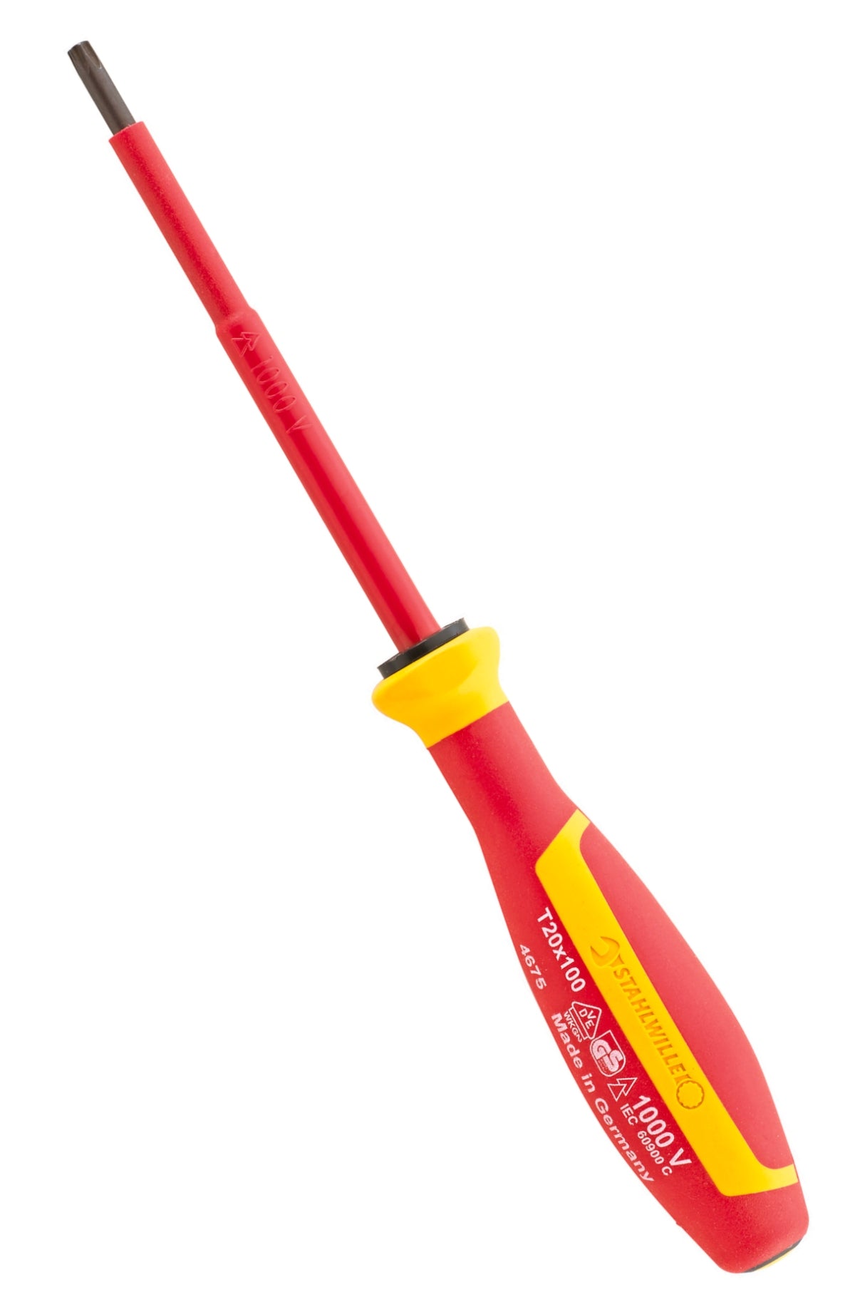 STAHLWILLE 4675 T25 Torx VDE Schraubendreher DRALL+ - 46753025