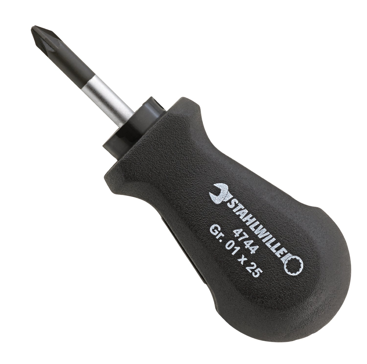 STAHLWILLE Kreuzschlitzschraubendreher DRALL 4744 PZ Gr.1 - 47441001