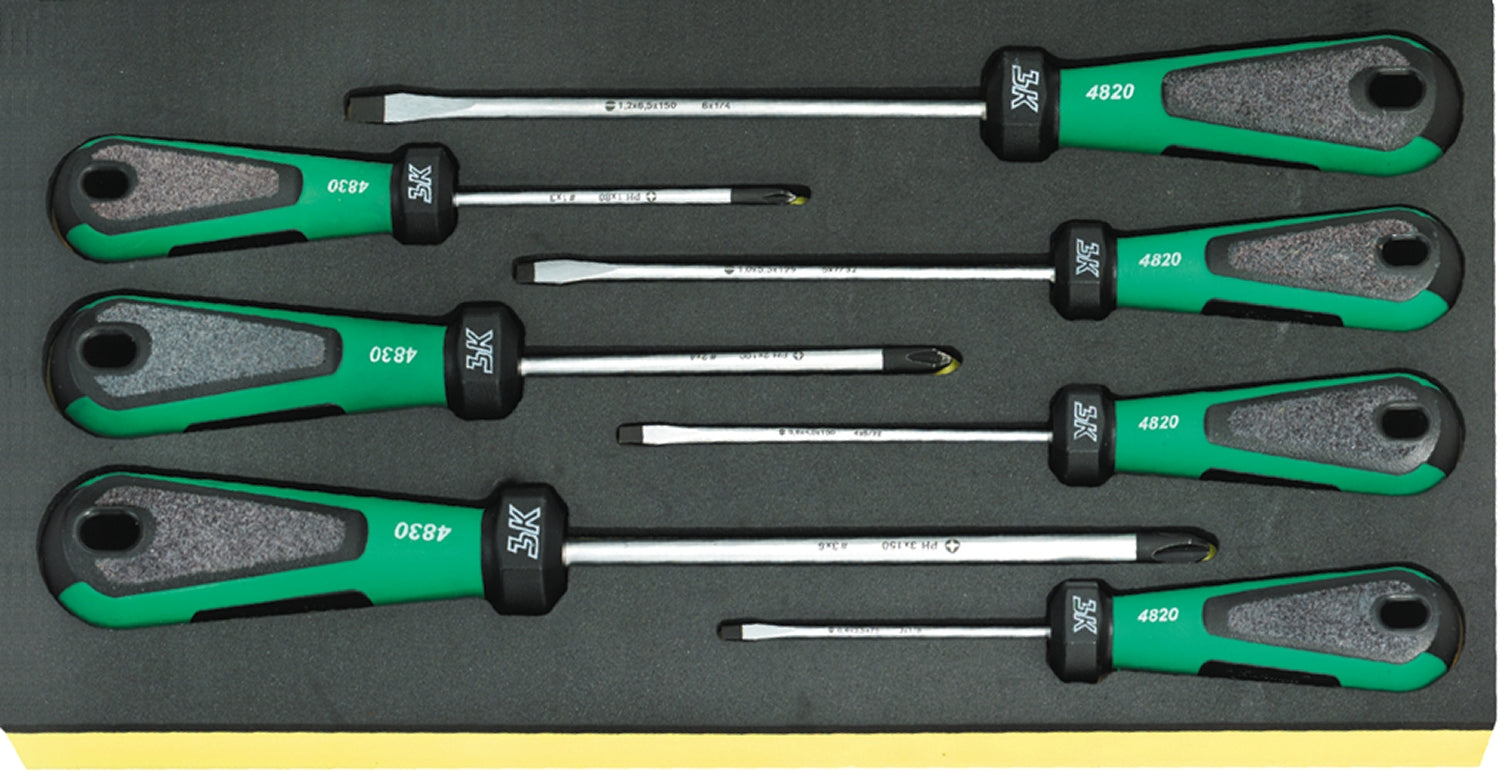 STAHLWILLE Schraubendrehersatz 3K DRALL TCS 4820 / 4830 - 96838184