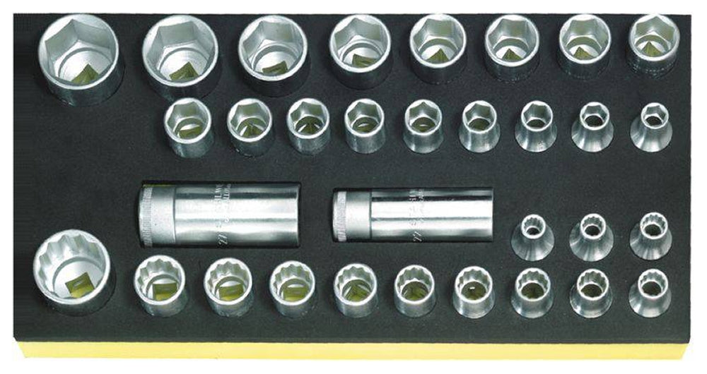 STAHLWILLE TCS 50/51/52/32 Einlage 32-teilig - Antrieb 12,5mm (1/2") - 96838191