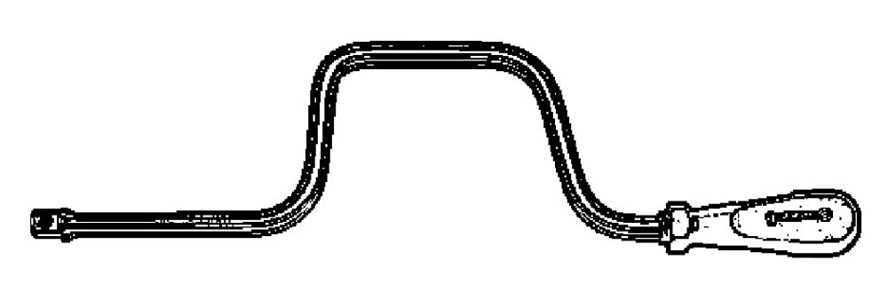 STAHLWILLE 501 Kurbel mit Kunststoffgriff Antrieb 12,5mm (1/2") - 13100010