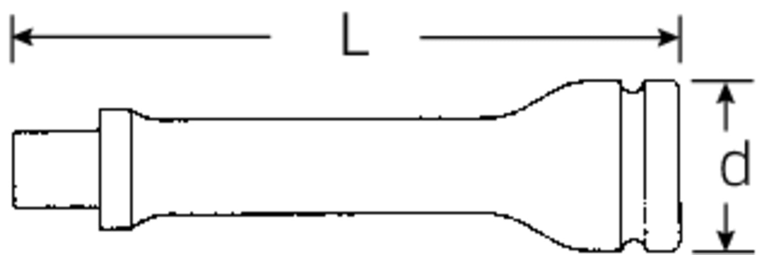 STAHLWILLE IMPACT Verlängerung 509/10IMP Antrieb 12,5mm(1/2") - 33010003