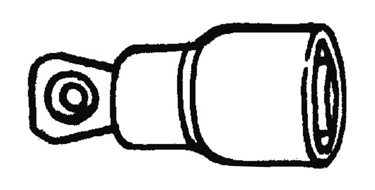 STAHLWILLE 509W/2 Verlängerung mit Wobble-Drive Länge 52mm Antrieb 12,5mm (1/2") - 13010005