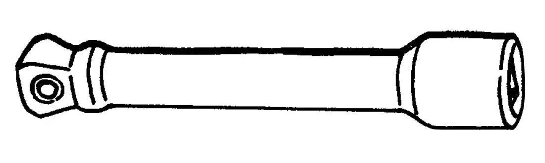 STAHLWILLE 509W Verlängerung mit Wobble-Drive Länge 130mm Antrieb 12,5mm (1/2") - 13010007