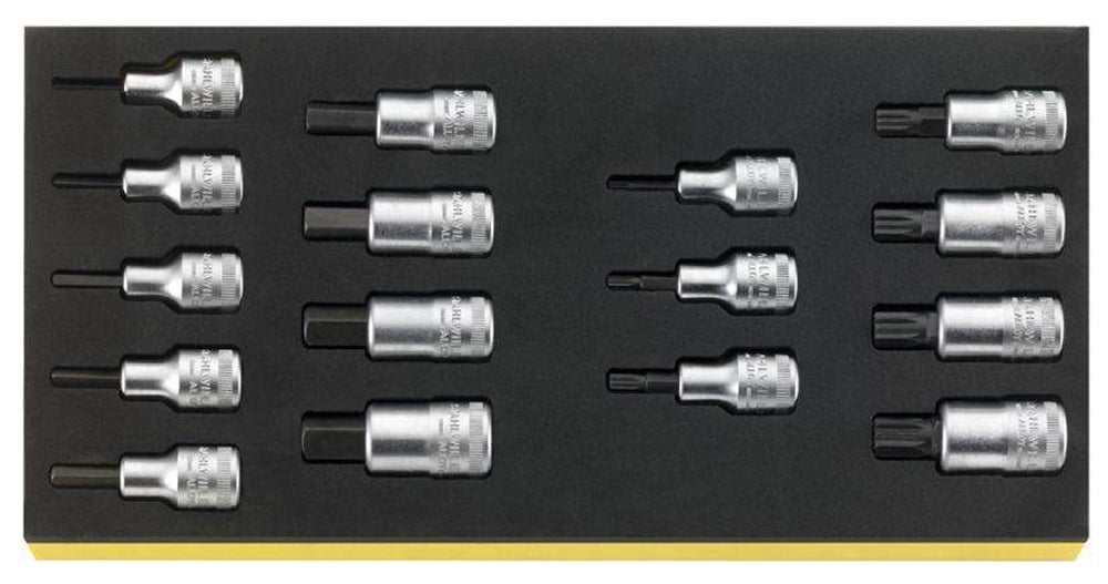 STAHLWILLE TCS 54/54X/16 Einlage 16 teilig Antrieb 12,5mm (1/2") - 96838762