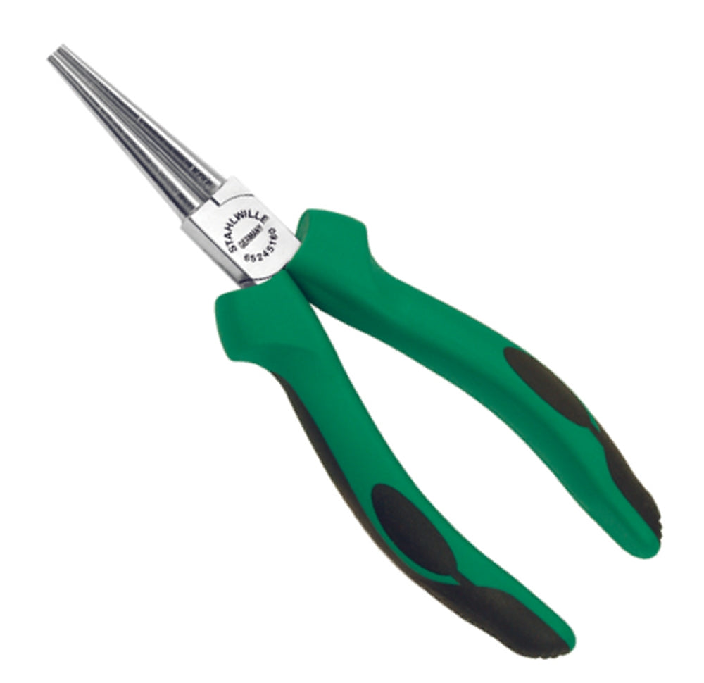STAHLWILLE 6524 Rundzange Zange rund lang Länge 160mm - 65245160