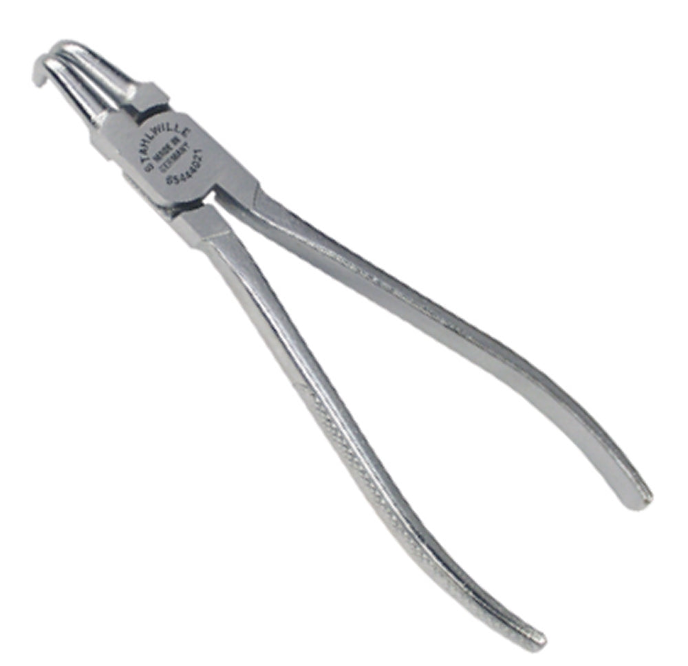 STAHLWILLE 6544 Sicherungsringzange für Innenringe gewinkelt Länge 130mm - 65444011