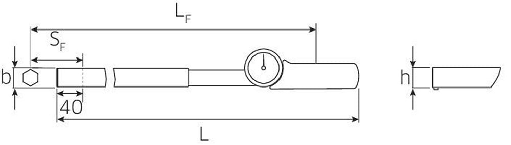 STAHLWILLE 71/80 Drehmomentschlüssel MANOSKOP® - 50030080