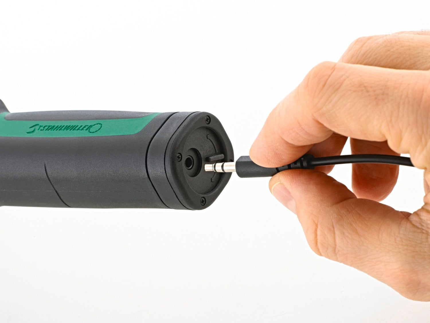 STAHLWILLE 713R/40 Elektronischer Drehwinkel-Drehmomentschlüssel SENSOTORK® mit Einsteckwerkzeug Umschaltknarre - 96501640
