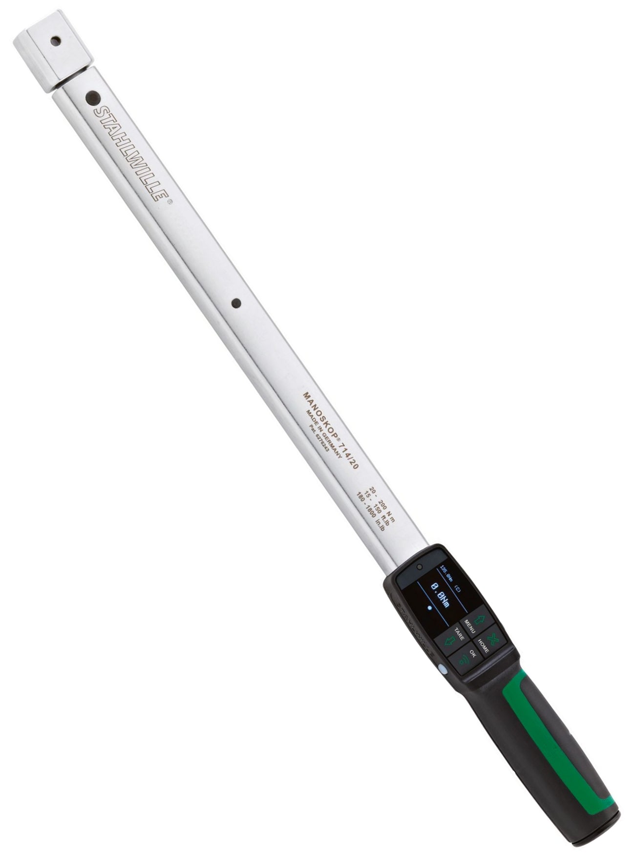 STAHLWILLE 714/20 Drehwinkel Drehmomentschlüssel MANOSKOP® Aufnahme Einsteckwerkzeuge 20-200 Nm - 96500920