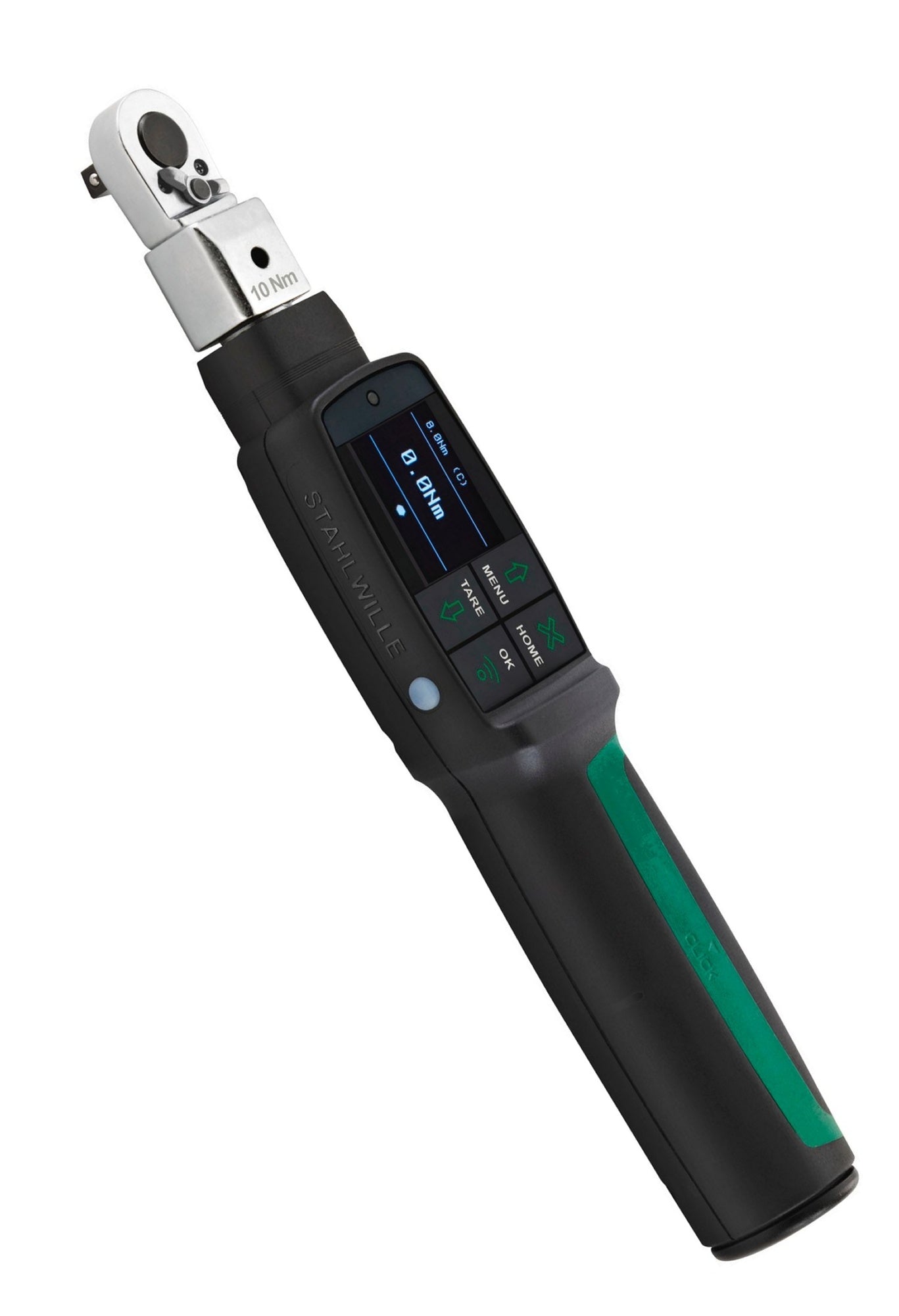 STAHLWILLE 714R/1 Drehwinkel Drehmomentschlüssel MANOSKOP® mit Einsteckwerkzeug Umschaltknarre - 96501001