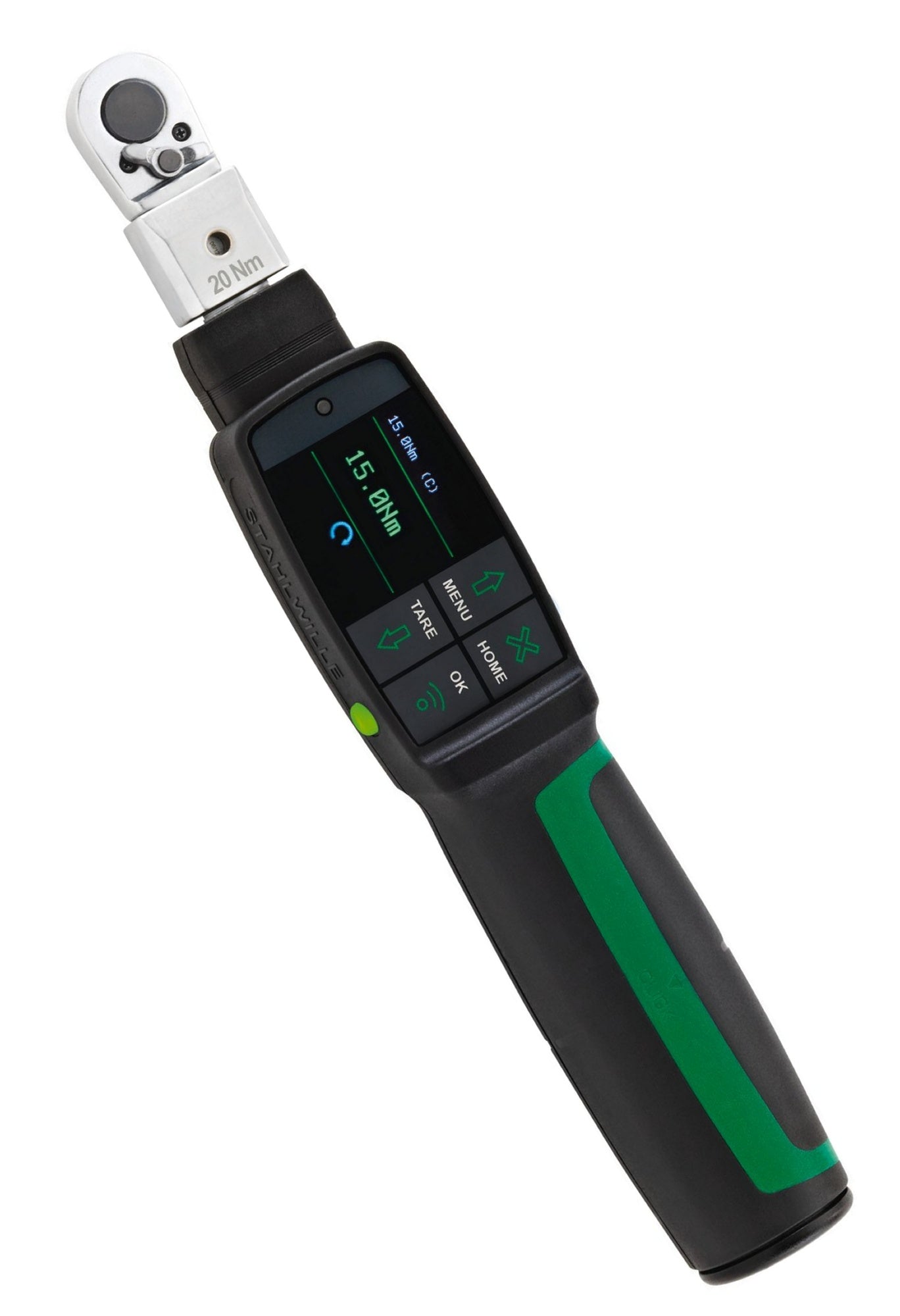 STAHLWILLE 714R/2 Drehwinkel Drehmomentschlüssel MANOSKOP® mit Einsteckwerkzeug Umschaltknarre - 96501002