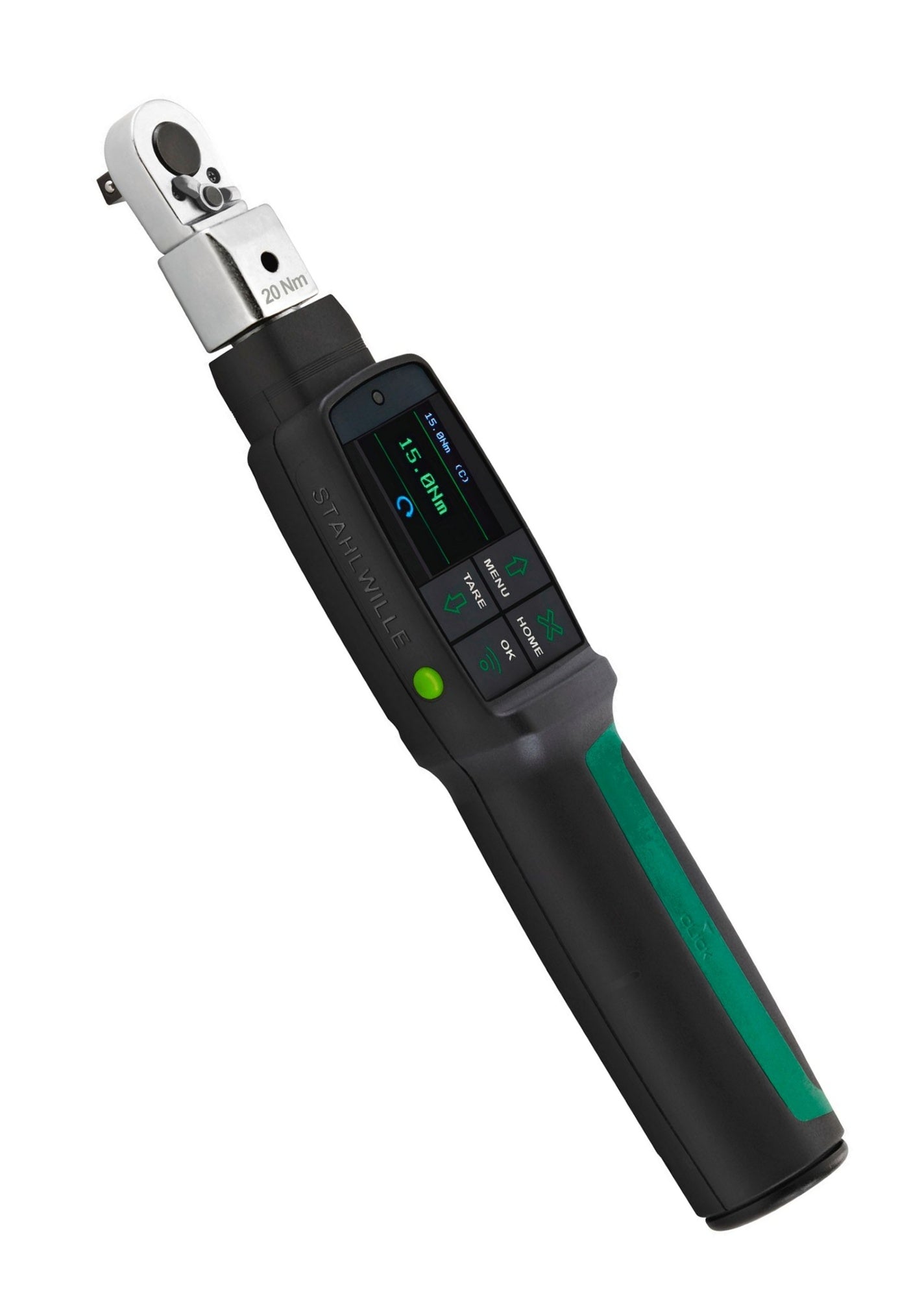 STAHLWILLE 714R/2 Drehwinkel Drehmomentschlüssel MANOSKOP® mit Einsteckwerkzeug Umschaltknarre - 96501002