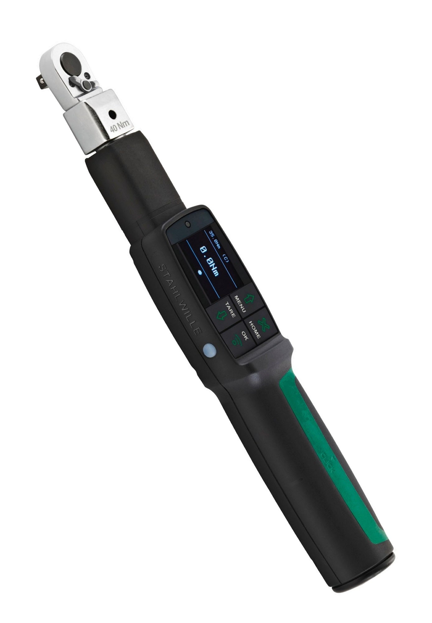 STAHLWILLE 714R/4 Drehwinkel Drehmomentschlüssel MANOSKOP® mit Einsteckwerkzeug Umschaltknarre - 96501004