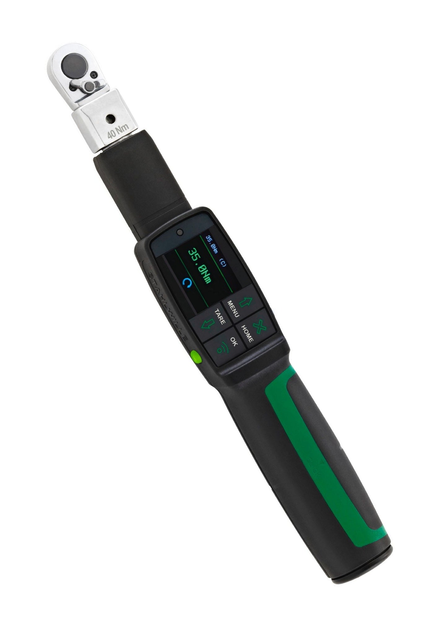 STAHLWILLE 714R/4 Drehwinkel Drehmomentschlüssel MANOSKOP® mit Einsteckwerkzeug Umschaltknarre - 96501004