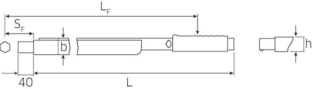 STAHLWILLE 730/80 Drehmomentschlüssel SERVICE MANOSKOP 160-800Nm - 50180080