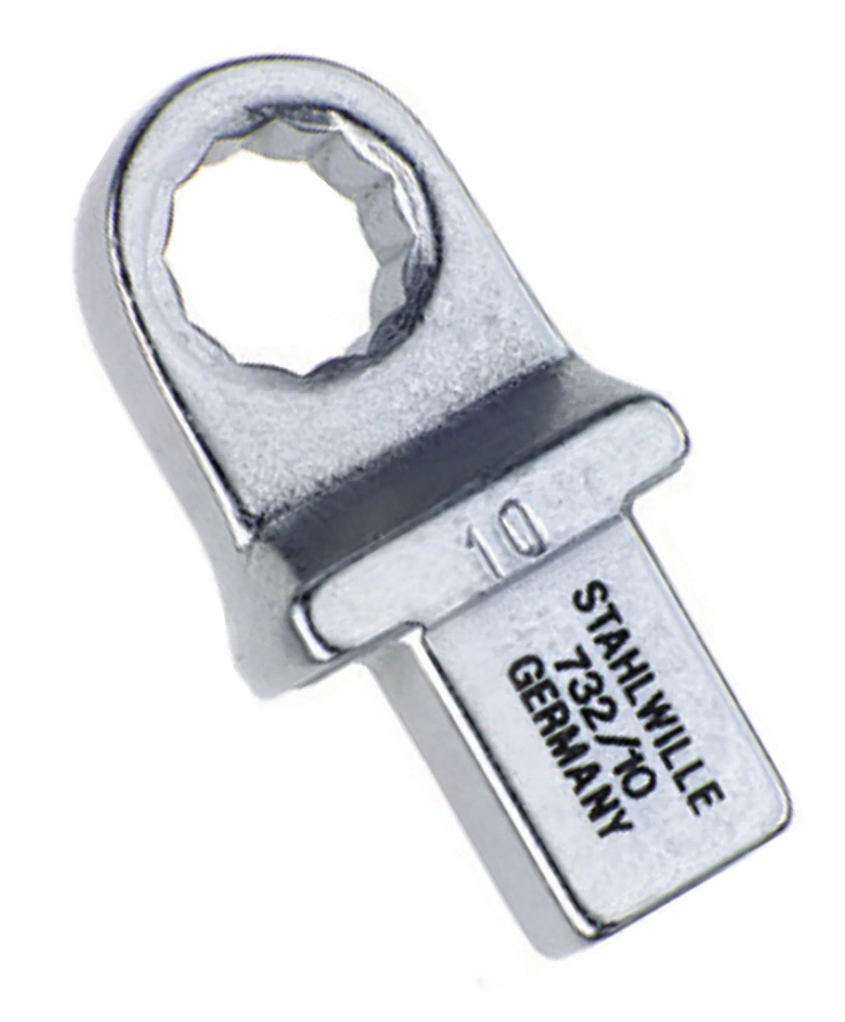 STAHLWILLE 732/10 Schlüsselweite 10mm Ring Einsteckwerkzeug 9x12mm - 58221010