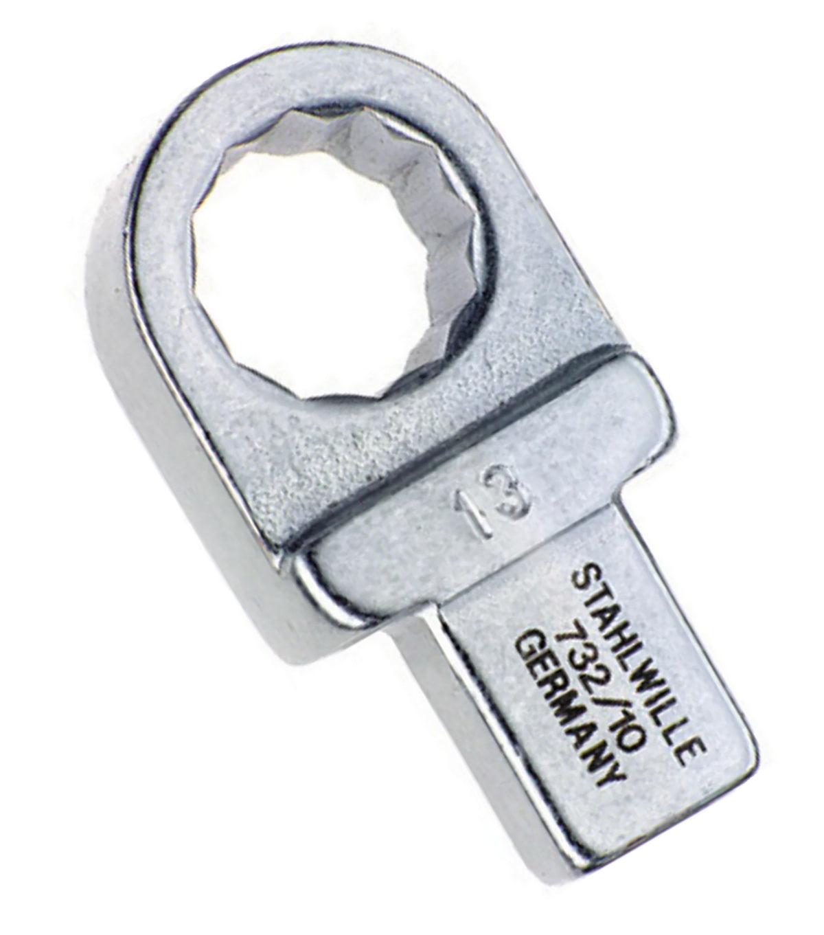 STAHLWILLE 732/10 Schlüsselweite 13mm Ring Einsteckwerkzeug 9x12mm - 58221013