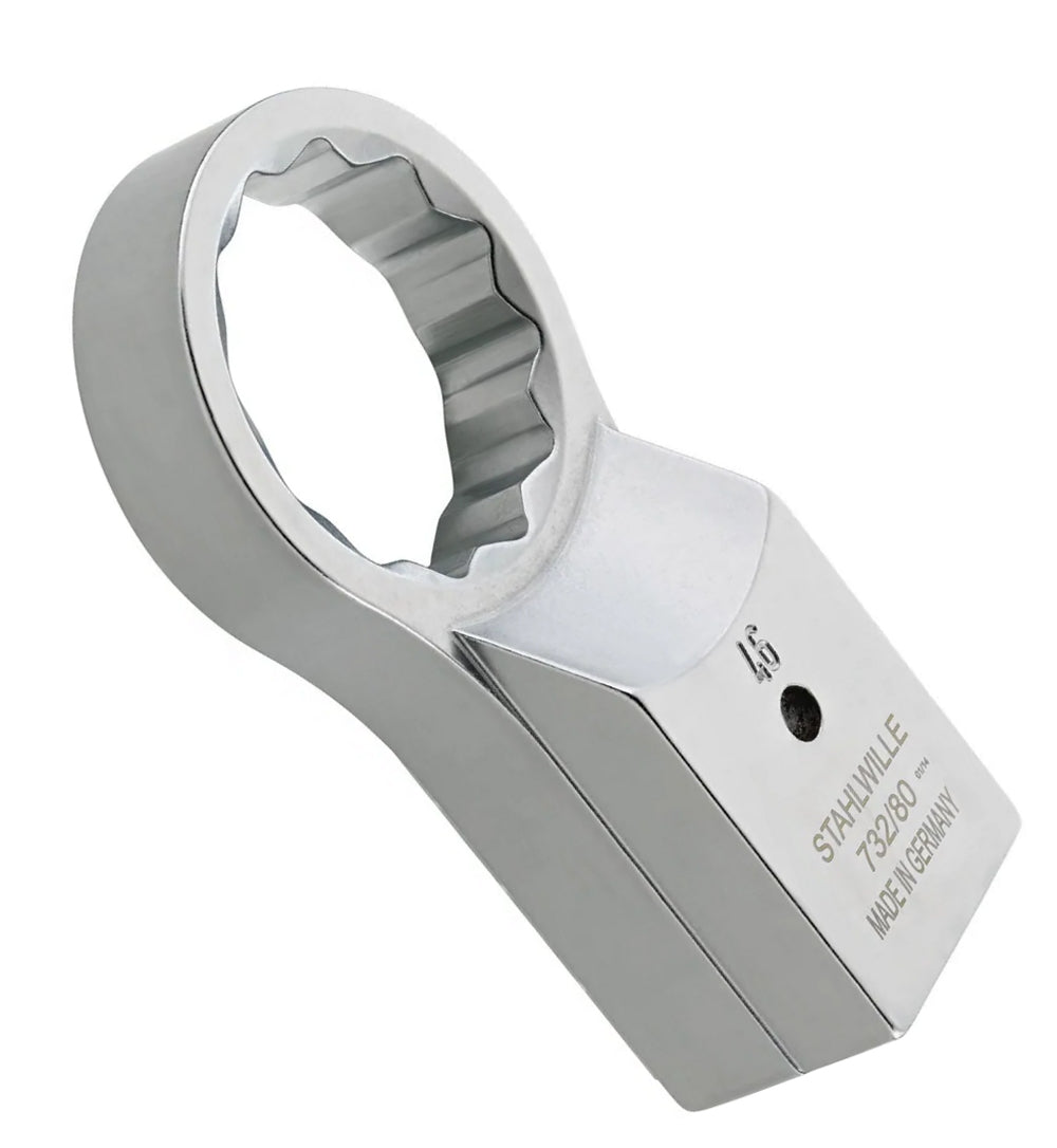 STAHLWILLE 732/80 Schlüsselweite 24mm Ring Aufsteckwerkzeug - 58228024