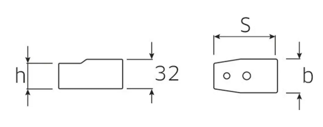 STAHLWILLE 7370/80 Aufsteckadapter für Einsteckwerkzeuge 14x18mm - 58290080