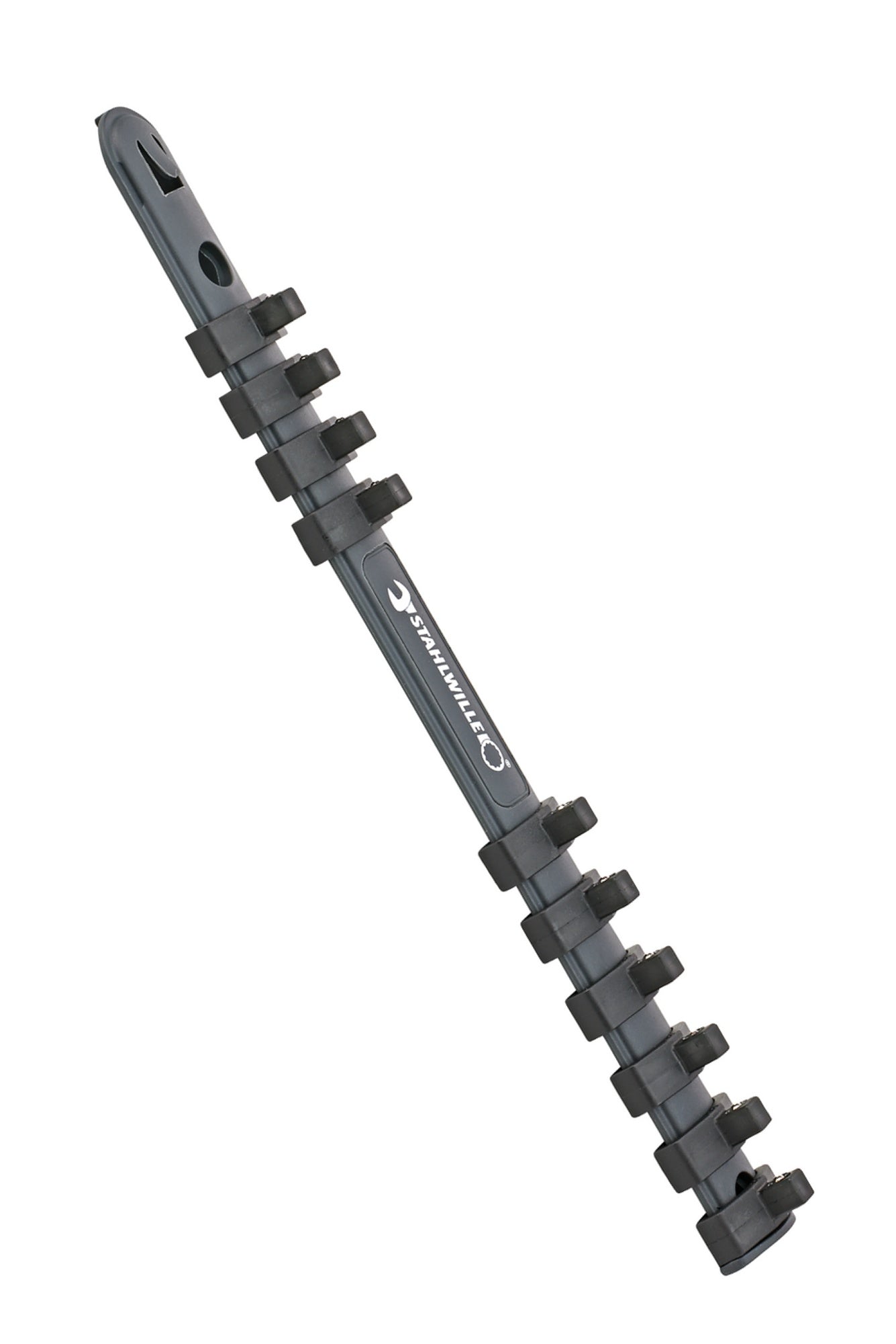 STAHLWILLE 12918/10 Steckschlüsselleiste 1291 für Nüsse 12,5mm (1/2") Länge 307mm - 80500005