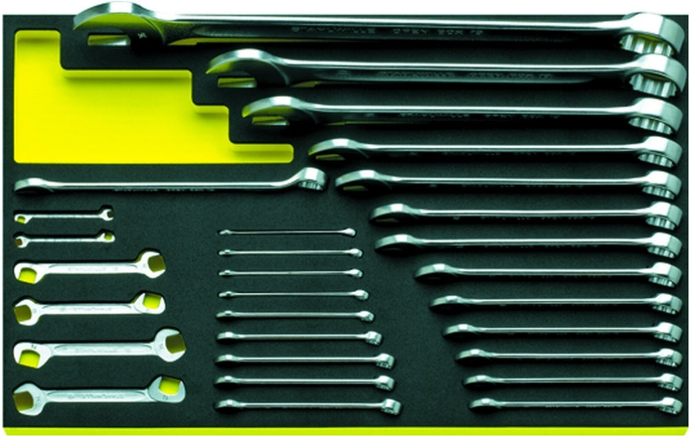 STAHLWILLE TCS 12+13+14/29 Satz Ringmaulschlüssel 29 teilig - 96830193