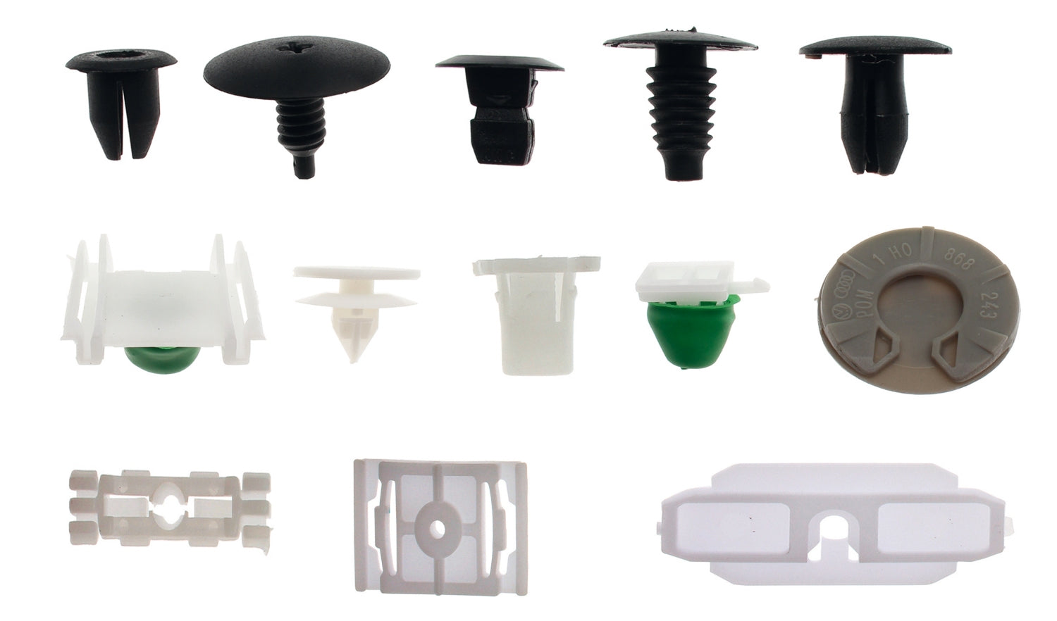 ASTA A-TC014 Sortiment KFZ Befestigungsclip Clips Innenverkleidung Audi VW 255 teilig