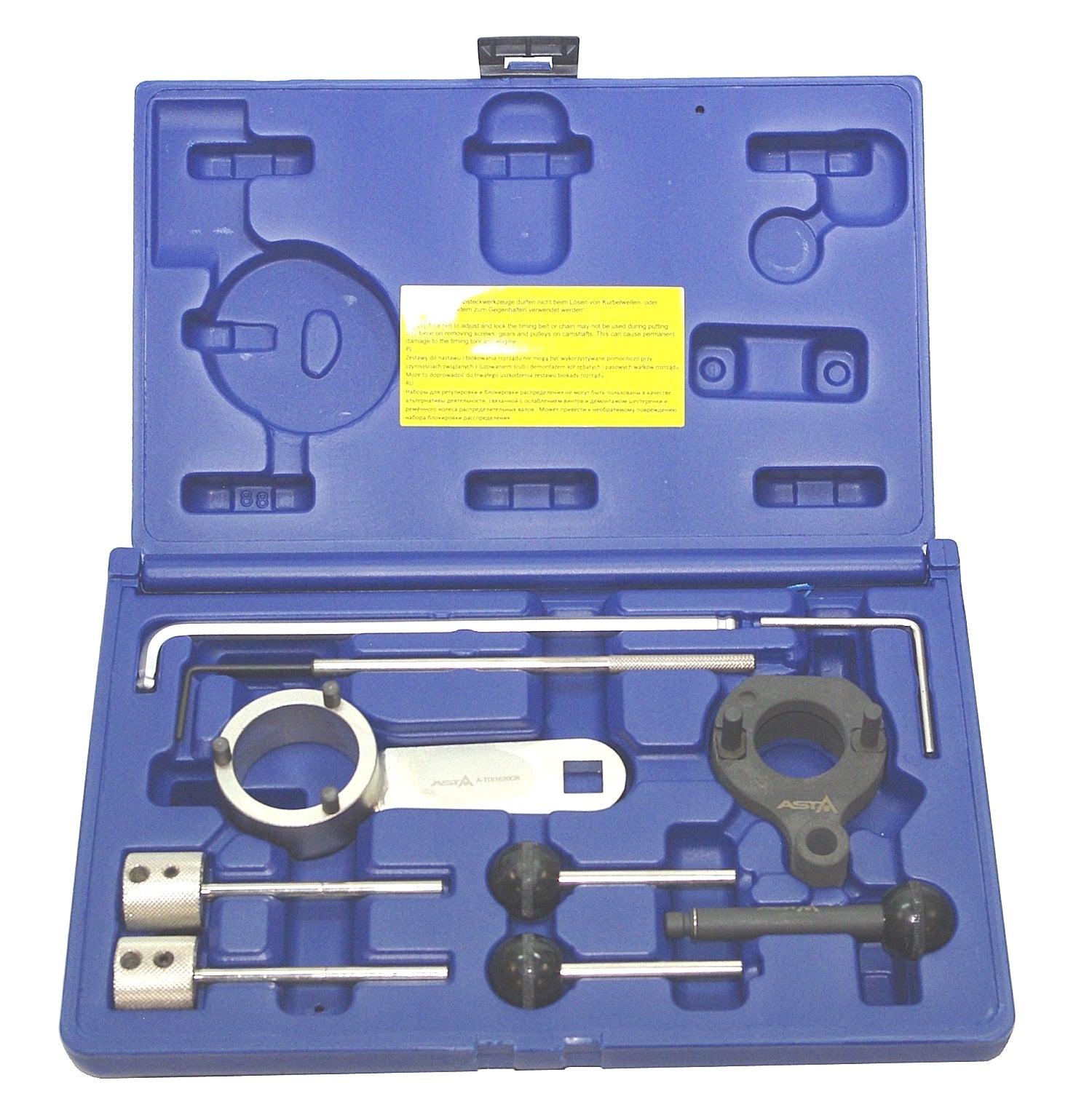 ASTA A-TDI1620CR Satz Werkzeug Zahnriemenwechsel VAG 1.4 1.6 und 2.0 TDI CR