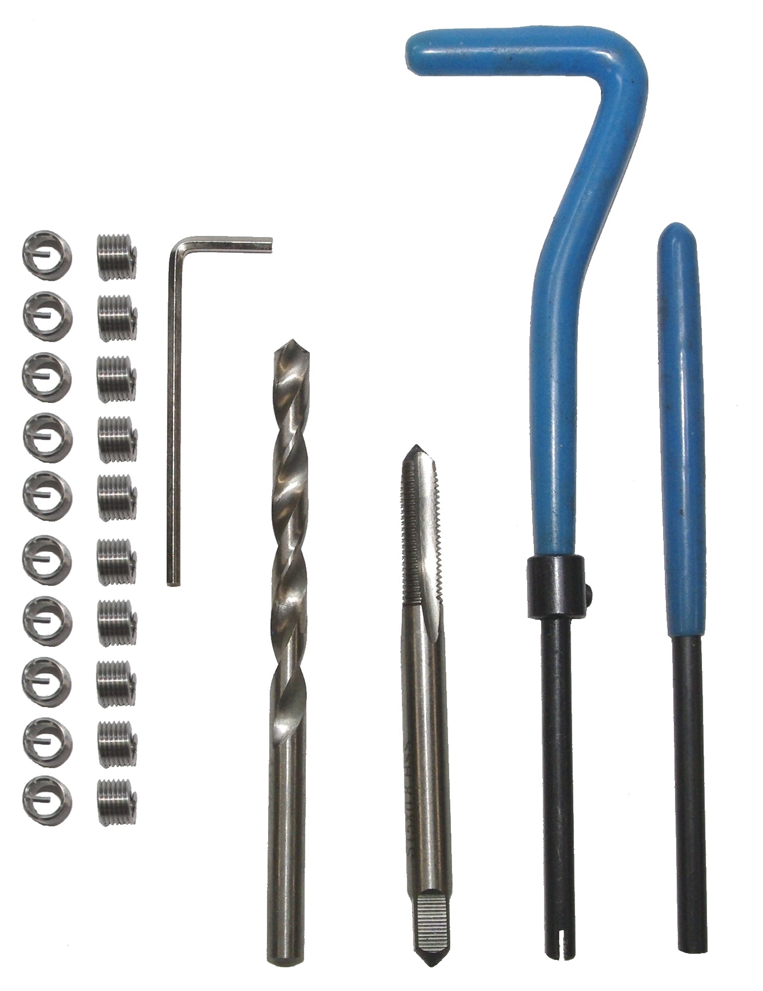 SATRA S-X38A Satz Gewindereparatur M5 x 0.8 Gewinde Set 25 tlg. inkl. Bohrer