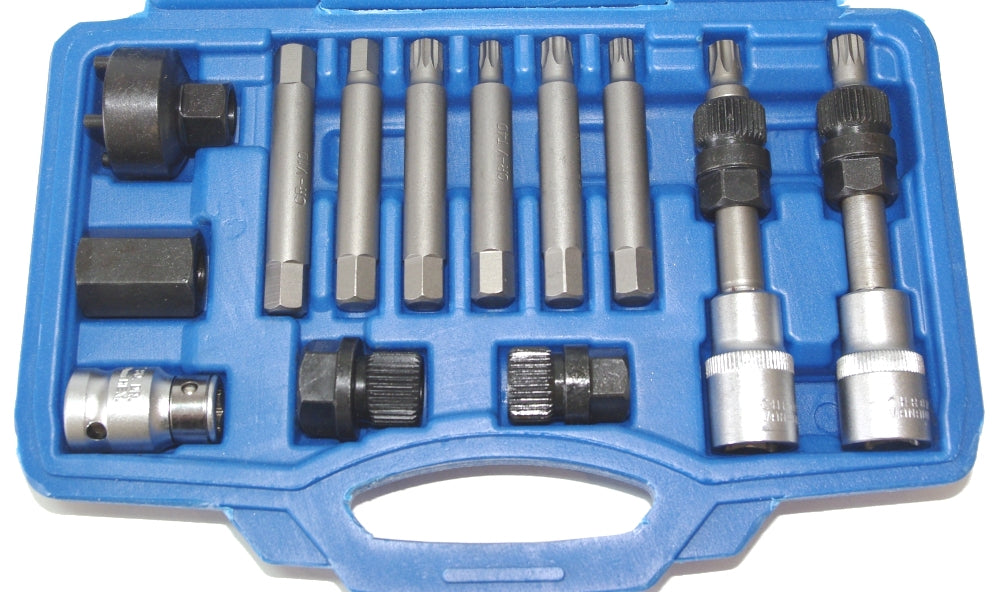 SATRA S-XA13P Satz Werkzeug für Lichtmaschinen 13 teilig Bosch & Valeo