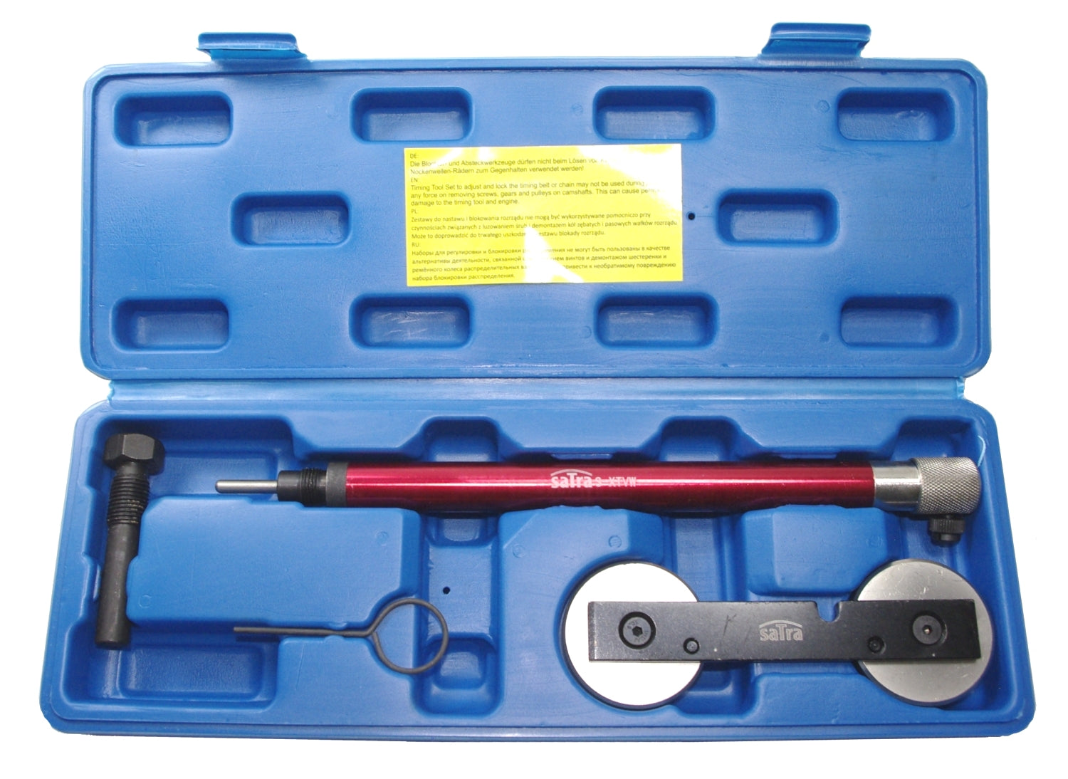 SATRA S-XTVW Meßuhradapter & Nockenwellenarretierung für Audi VW FSI TFSI