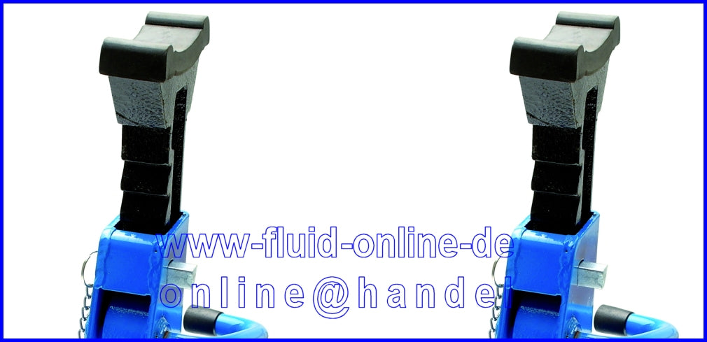 BGS 3016 Paar Unterstellböcke max. 6t / Unterstellbock Höhe 420-600mm gesamt 12t Last