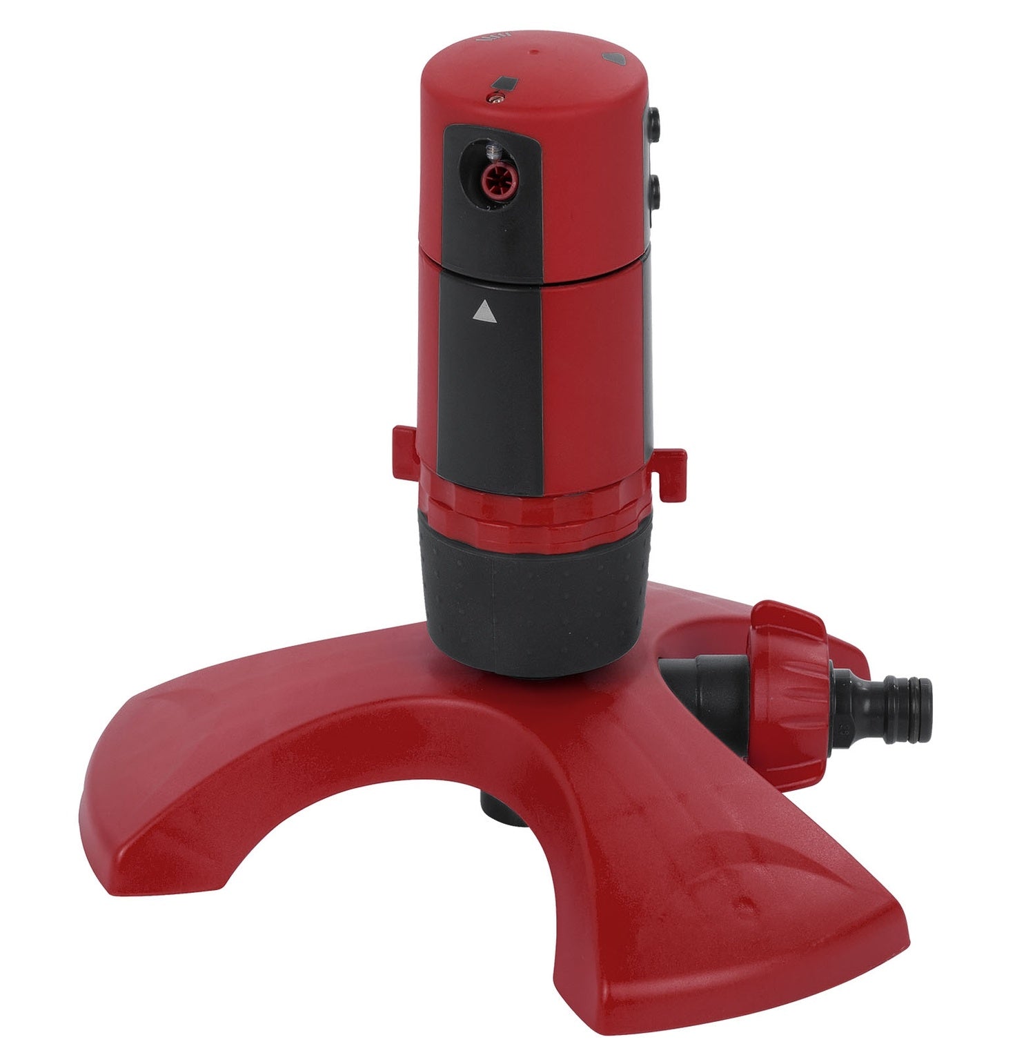 KREATOR KRTGR6531 rotierender Kreisregner 360° Radius Sprühregner Rasensprenger