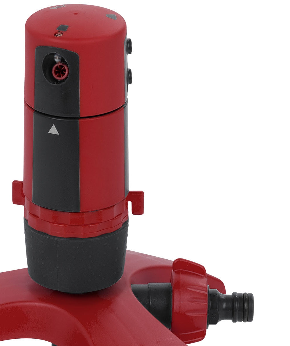 KREATOR KRTGR6531 rotierender Kreisregner 360° Radius Sprühregner Rasensprenger