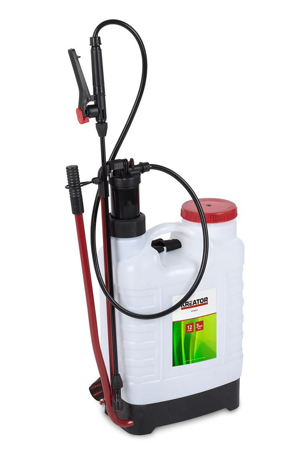 KREATOR KRTGR6812 Rückenspritze 12 Liter Drucksprüher Gartenspritze