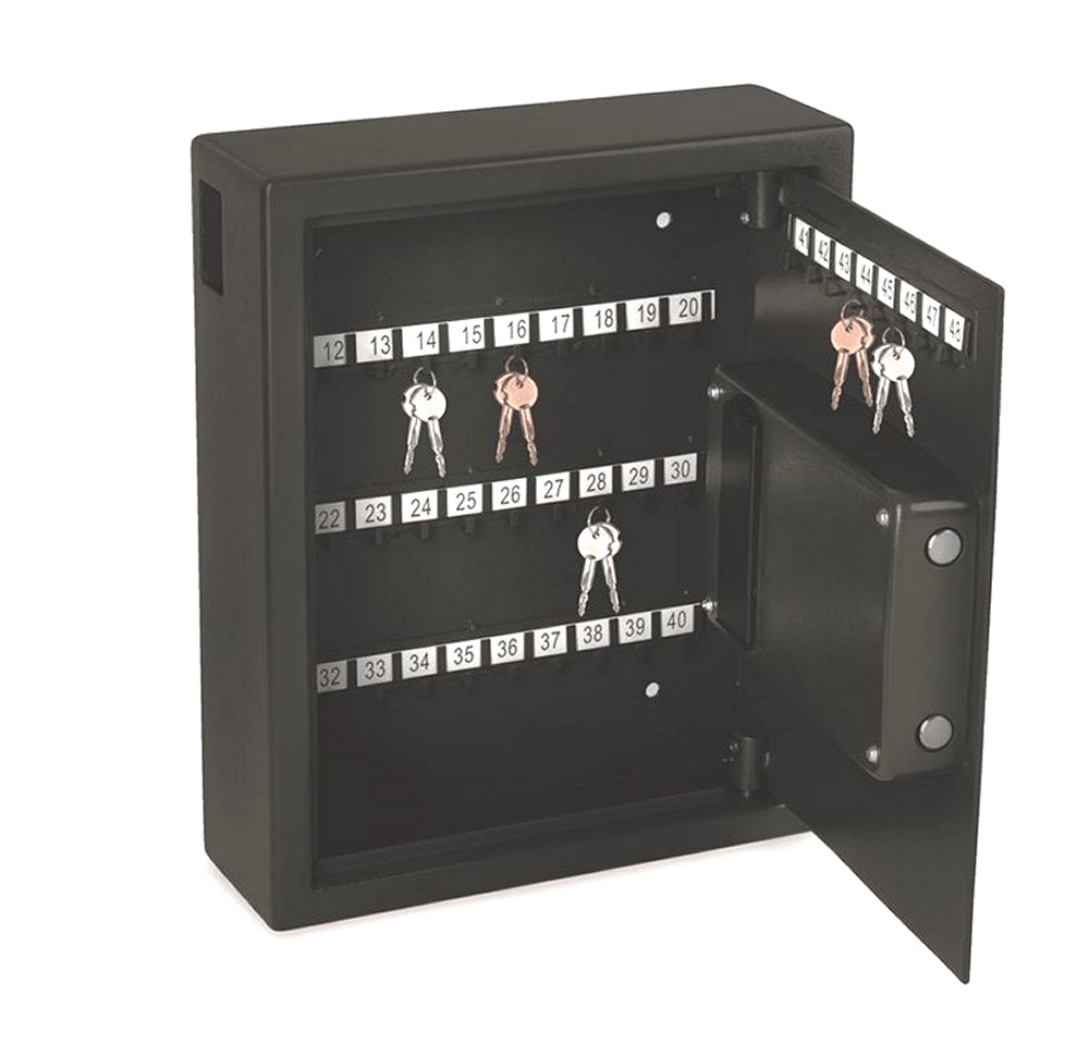 KREATOR KRT692048 Schlüsselkasten Safe Tresor mit elektronischem Schloss max. 48 Schlüssel