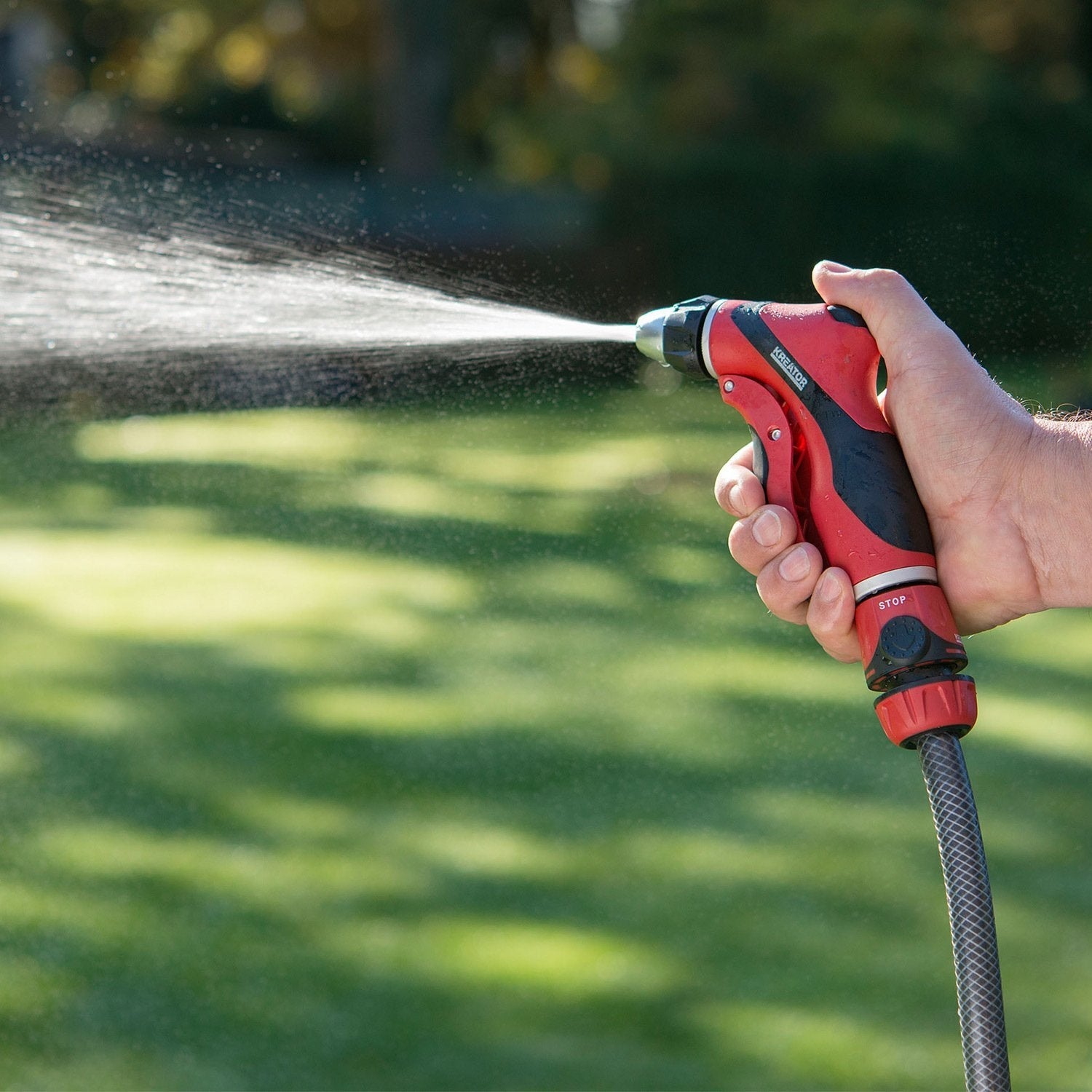 KREATOR KRTGR6121 Gartenspritzpistole Regulierspritze Spritzdüse