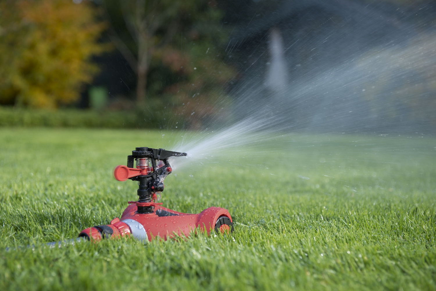 KRTGR6503 Kreisregner 360° Radius 11m Rasensprenger Impuls Rasenregner Sprühregner