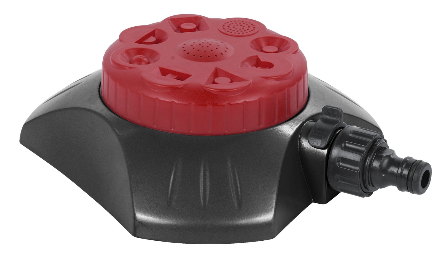 KREATOR KRTGR6541 Flächenregner Rasensprenger mit 8 Strahlformen bis max. 100m²